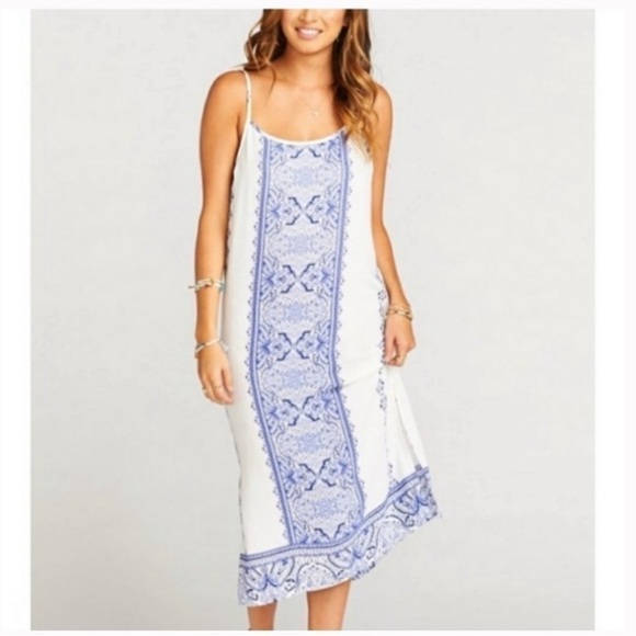 NWT Show Me Your Mumu Shiloh Slip Dress - Picture 1 of 12